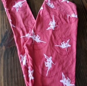 HTF vintage unicorn FAIRY leggings OS